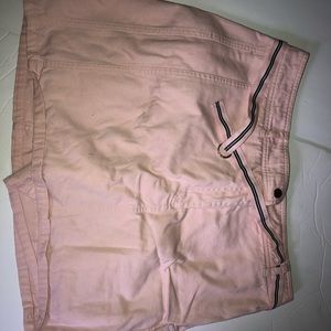 Pink cargo skirt